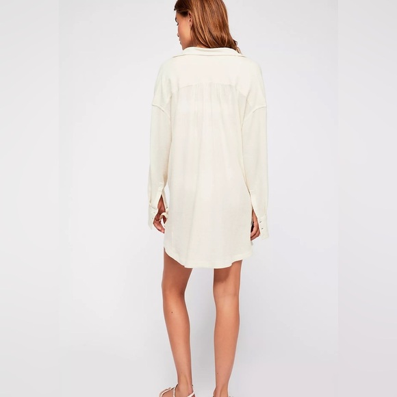 Free People Nordic Day Solid Top 100% Cotton Size XS - Picture 3 of 10